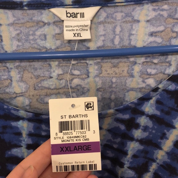 Bar III Midnight St. Barth’s Dress - Picture 2 of 4